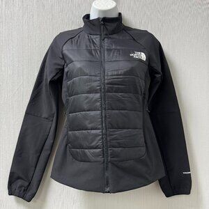 The North Face Women’s WindWall Hybrid Jacket in XS — black, insulated front wit